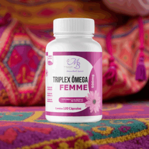 Triplex Ômega Femme 1.000mg 120 cápsulas