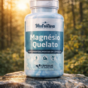 Magnésio Quelato 500mg 100 cápsulas