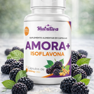 Amora + Isoflavona 500mg 100 cápsulas