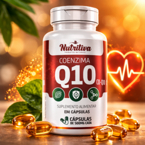 Coenzima Q10 500mg 100 cápsulas.