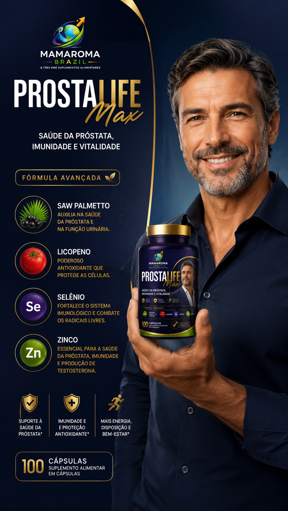 Prostalife Max 100 cápsulas. - Imagem 2