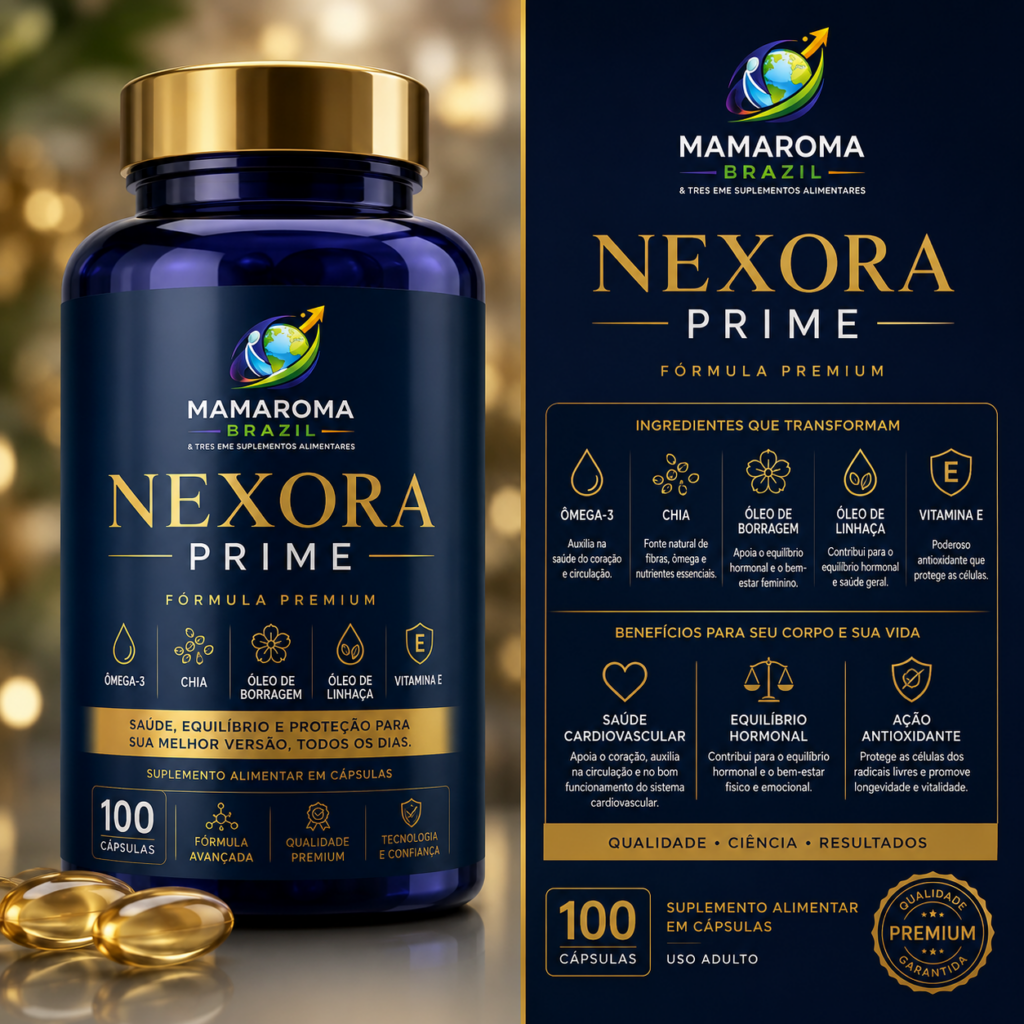 Nexora Prime 100 cápsulas.